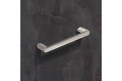 Poignée Chalcis, entraxe de perçages 128, L 147 mm, B 11 mm, H 31 mm, aspect inox brossé