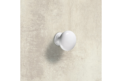 Bouton Cirpi, H 27 mm, ø 30 mm, blanc