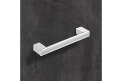 Poignée barre Clivia, entraxe de perçages 96, L 108 mm, B 16 mm, H 36 mm, Aluminium anodisé