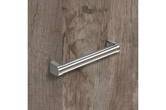 Poignée Como, entraxe de perçages 192, L 204 mm, B 26 mm, H 45 mm, inox brossé / aspect inox brossé