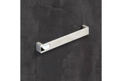 Poignée Intra, entraxe de perçages 192, L 204 mm, B 25 mm, H 26 mm, aspect inox brossé / chromé brillant