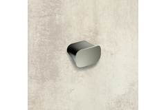 Knop Itri, boorafstand 16, L 38 mm, B 25 mm, H 30 mm, roestvrij staal finish geborsteld