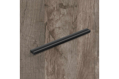 Poignée Kervo, entraxe de perçages 96 / 128 mm, L 152 mm, B 10 mm, H 18 mm, noir mat