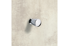 Bouton Novae, H 28 mm, ø 19 mm, chromé brillant