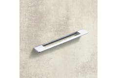 Greep Nubia, boorafstand 192 / 352 mm, L 437 mm, B 8 mm, H 35 mm, glans verchroomd