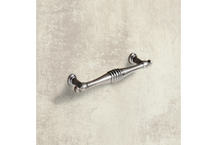 Greep Osimo, boorafstand 96, L 120 mm, H 22 mm, ø 13 mm, tinkleurig antiek