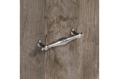 Greep Osimo, boorafstand 96, L 120 mm, H 22 mm, ø 13 mm, tinkleurig antiek