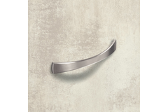 Poignée Parma, entraxe de perçages 128, L 138 mm, B 17 mm, H 25 mm, aspect inox brossé