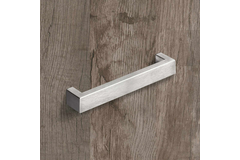 Greep Ponte, boorafstand 192, L 205 mm, B 25 mm, H 37 mm, roestvrij staal geborsteld