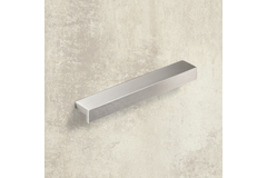 Poignée Rovigo, entraxe de perçages 160, L 175 mm, B 16 mm, H 25 mm, aspect inox brossé