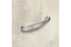 Greep Salona, boorafstand 160, L 180 mm, B 19 mm, H 27 mm, roestvrij staal finish geborsteld