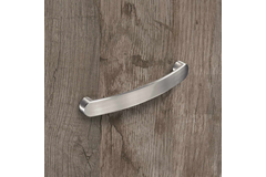 Greep Salona, boorafstand 160, L 180 mm, B 19 mm, H 27 mm, roestvrij staal finish geborsteld