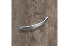 Greep Tolosa, boorafstand 96, L 126 mm, B 10 mm, H 28 mm, Mat verchroomd