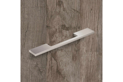 Poignée Velitra, entraxe de perçages 224 / 260 mm, L 272 mm, B 7 mm, H 34 mm, aspect inox brossé