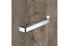 Poignée Veronia, entraxe de perçages 128, L 144 mm, B 14 mm, H 30 mm, chromé brillant