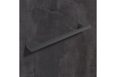 Greep Belluno, boorafstand 96, L 130 mm, B 9 mm, H 28 mm, mat zwart