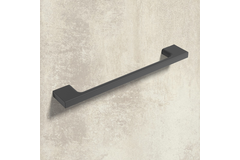 Greep Belluno, boorafstand 96, L 130 mm, B 9 mm, H 28 mm, mat zwart