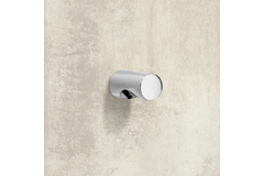 Knop Almus, H 23 mm, ø 12 mm, glans verchroomd