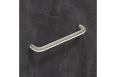 Greep Avenio, boorafstand 128, L 136 mm, H 32 mm, ø 8 mm, roestvrij staal finish geborsteld