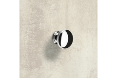 Bouton Cirpi, H 27 mm, ø 30 mm, chromé brillant