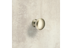 Bouton Cirpi, H 27 mm, ø 30 mm, Nickelé mat