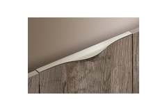 Greeplijst Codania, L 595 mm, roestvrij staal finish geborsteld