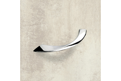 Poignée Coria, entraxe de perçages 128, L 151 mm, B 16 mm, H 34 mm, chromé brillant
