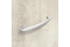 Greep Dinia, boorafstand 128, L 143 mm, B 18 mm, H 29 mm, Mat verchroomd