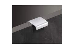 Greep Empoli, boorafstand 25, L 38 mm, B 36 mm, H 15 mm, Mat verchroomd