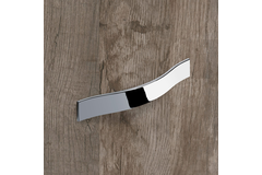 Poignée Felina, entraxe de perçages 160, L 240 mm, B 30 mm, H 30 mm, chromé brillant