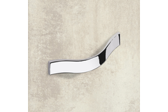 Poignée Genoa, entraxe de perçages 128, L 170 mm, B 23 mm, H 26 mm, chromé brillant