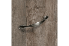 Poignée Haida, entraxe de perçages 96, L 126 mm, B 13 mm, H 22 mm, aspect inox brossé