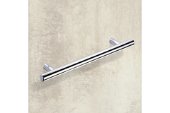 Poignée barre Hale, entraxe de perçages 224, L 284 mm, H 35 mm, ø 12 mm, chromé brillant