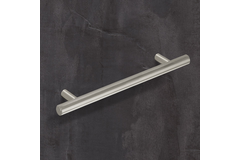 stanggreep Hale, boorafstand 384, L 444 mm, H 35 mm, ø 12 mm, roestvrij staal finish geborsteld