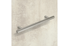 stanggreep Hale, boorafstand 384, L 444 mm, H 35 mm, ø 12 mm, roestvrij staal finish geborsteld