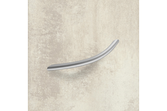 Greep Nicia, boorafstand 160, L 184 mm, H 32 mm, ø 10 mm, Mat verchroomd