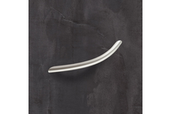 Poignée Nicia, entraxe de perçages 128, L 148 mm, H 30 mm, ø 10 mm, Nickelé mat
