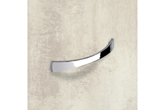 Poignée Parma, entraxe de perçages 128, L 138 mm, B 17 mm, H 25 mm, chromé brillant