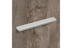 Greeplijst Stabia, boorafstand 128, L 140 mm, B 8 mm, H 20 mm, Aluminium geëloxeerd
