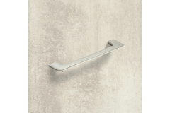 Poignée Suasa, entraxe de perçages 160, L 202 mm, B 8 mm, H 38 mm, aspect inox brossé