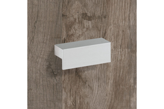Greep Trani, boorafstand 32, L 52 mm, B 26 mm, H 16 mm, Aluminium geëloxeerd