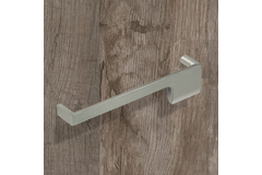 Greep Zenga links, boorafstand 192, L 201 mm, B 36 mm, H 30 mm, roestvrij staal finish geborsteld