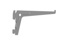Enkele dragers element grijs 150mm