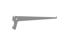 Support simple element gris 300mm 