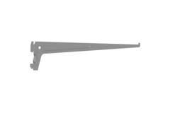 Support simple element gris 350mm 