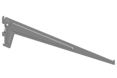 Support simple element gris 500mm 