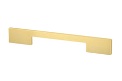 Poignée drimo 224mm alu or brossé symm 