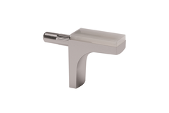 Support d'étagère K-line nickel pin 3mm pour verre