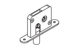 Hawa Variofold/Centerfold serrure tenon