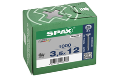Houtschroef SPAX-S PK Pozidrive met verzonken kop 3.5 x 12